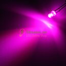 3mm LED Pink / Rosa 8000mcd - 30