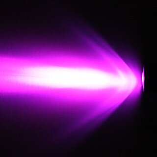 Verkabelte LED Metall Schraube wasserdicht IP67 - 5mm Pink / Rosa 15000mcd - MS54