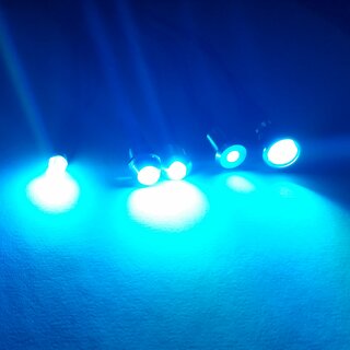 Verkabelte LED Metall Schraube 5mm RGB wasserklar 4 Pin (Anode +) steuerbar - MS53
