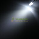 3mm LED Kalt Wei 13000mcd - 20