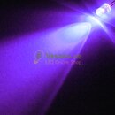 5mm LED Violett / UV 1500mcd  - 30