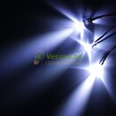 Verkabelte LED 5mm Kalt Wei 25000mcd - 20