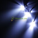 Verkabelte LED 5mm Kalt Wei 18000mcd - 30