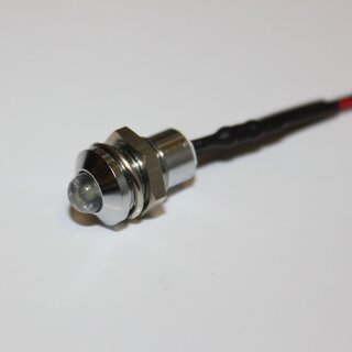 Verkabelte LED Metall Schraube 5mm RGB duffuse 4 Pin (Anode +) steuerbar - MS52