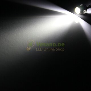 Verkabelte LED Metall Schraube 3mm Neutral Wei 13000mcd - MS31