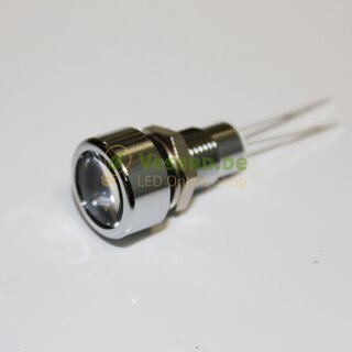 Metall Schraube fr 5mm LED Chrom IP67 - MS54