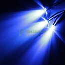 Verkabelte LED 3mm Blau 4000mcd - 30
